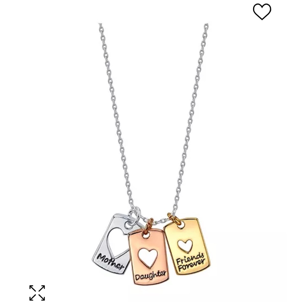Mother Daughter Friends Forever Necklace